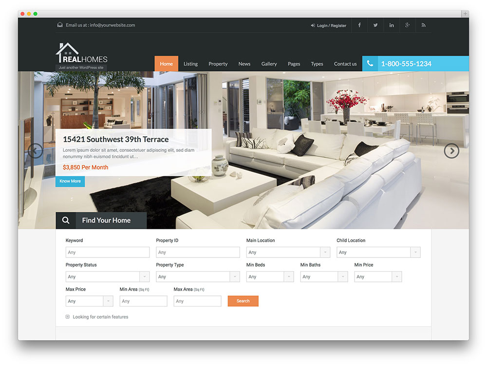themes wordpress agence immobiliere