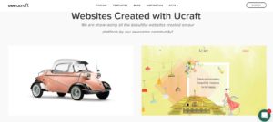 Créer un site avec Ucraft