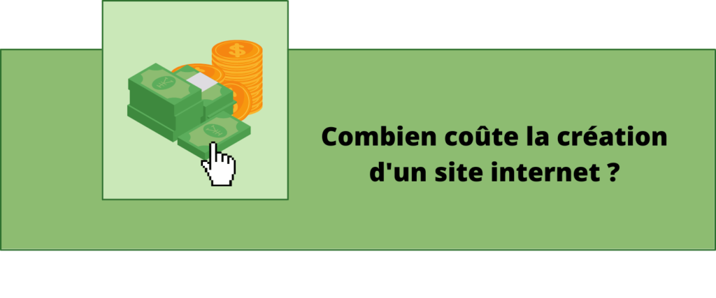 combien coute en moyenne la création d'un site internet