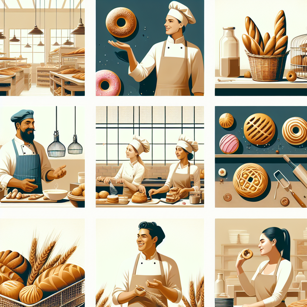 Design élégant et moderne d'un site web de boulangerie.