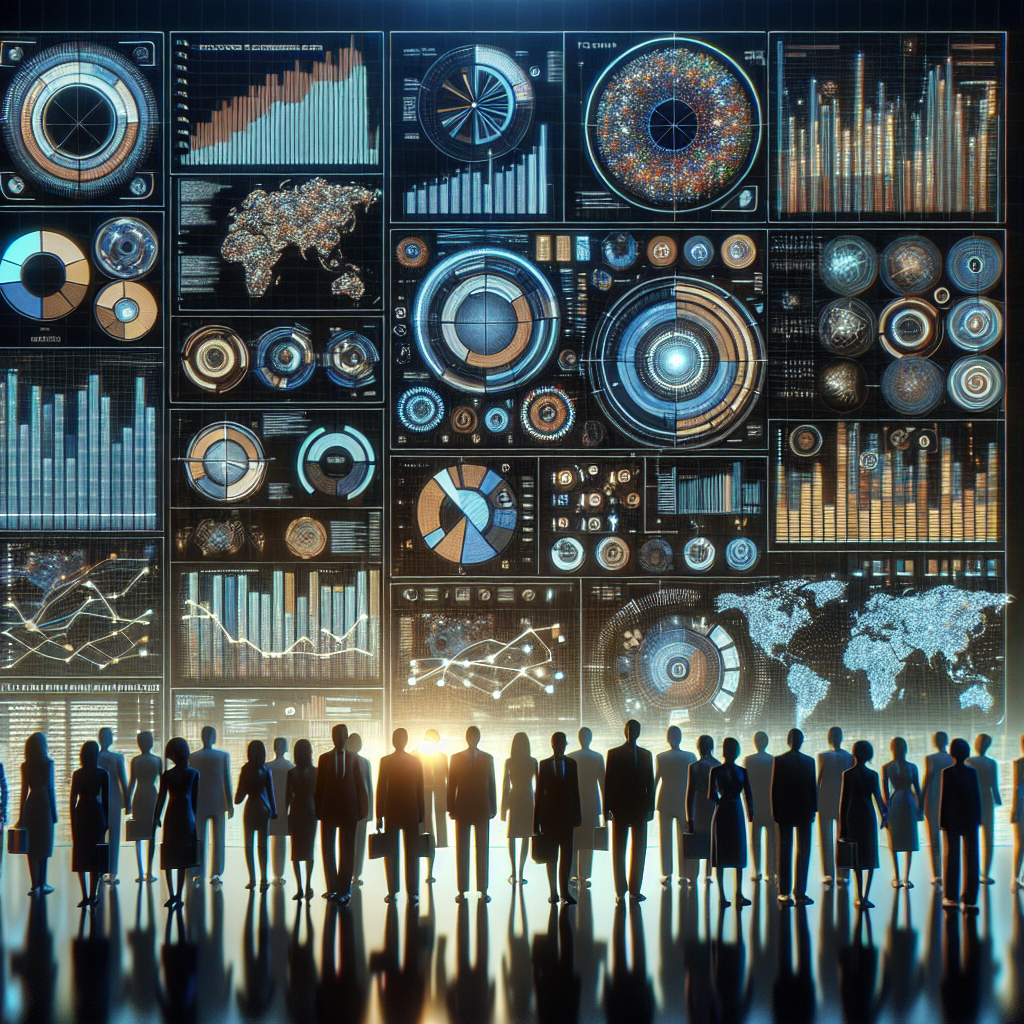 Image d'un tableau de bord numérique avec des graphiques et des statistiques.