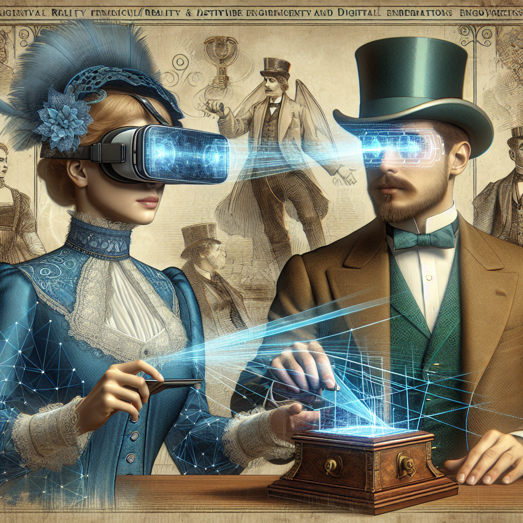 Image conceptuelle de démonstration en réalité augmentée.