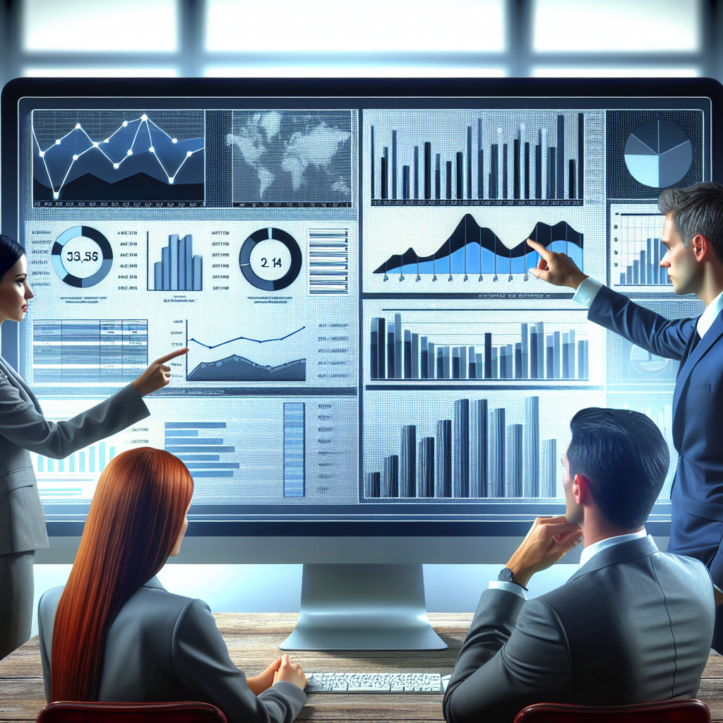 Un écran d'ordinateur affichant des statistiques de site web.