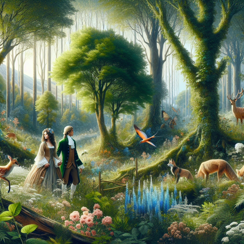 Image d'une forêt luxuriante symbolisant la durabilité.