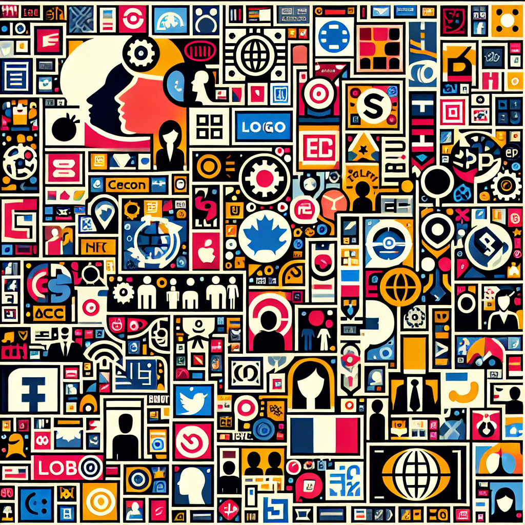 Logos de différentes plateformes de création de sites web.