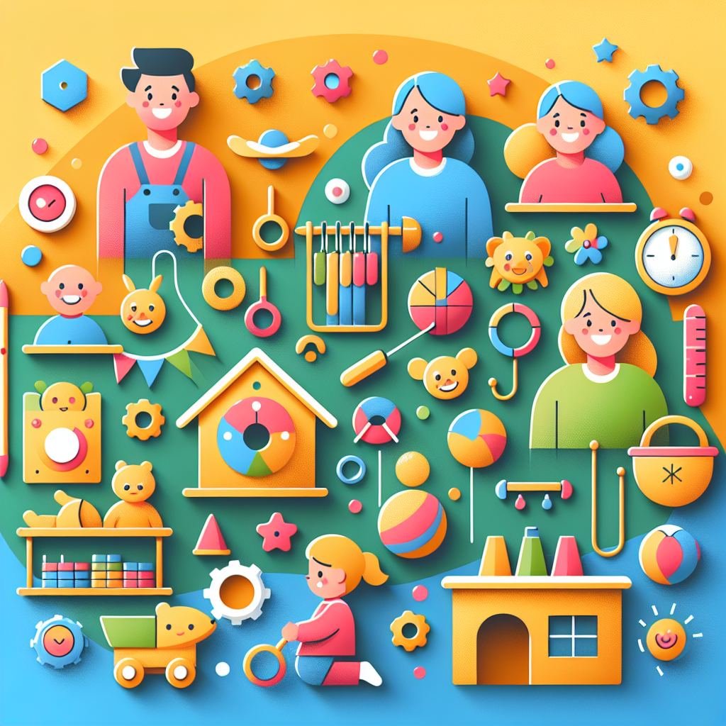 Un thème de site web coloré et joyeux pour un service de garde d'enfants.