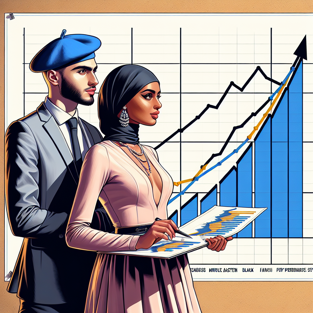 Un graphique montrant une augmentation du trafic web.