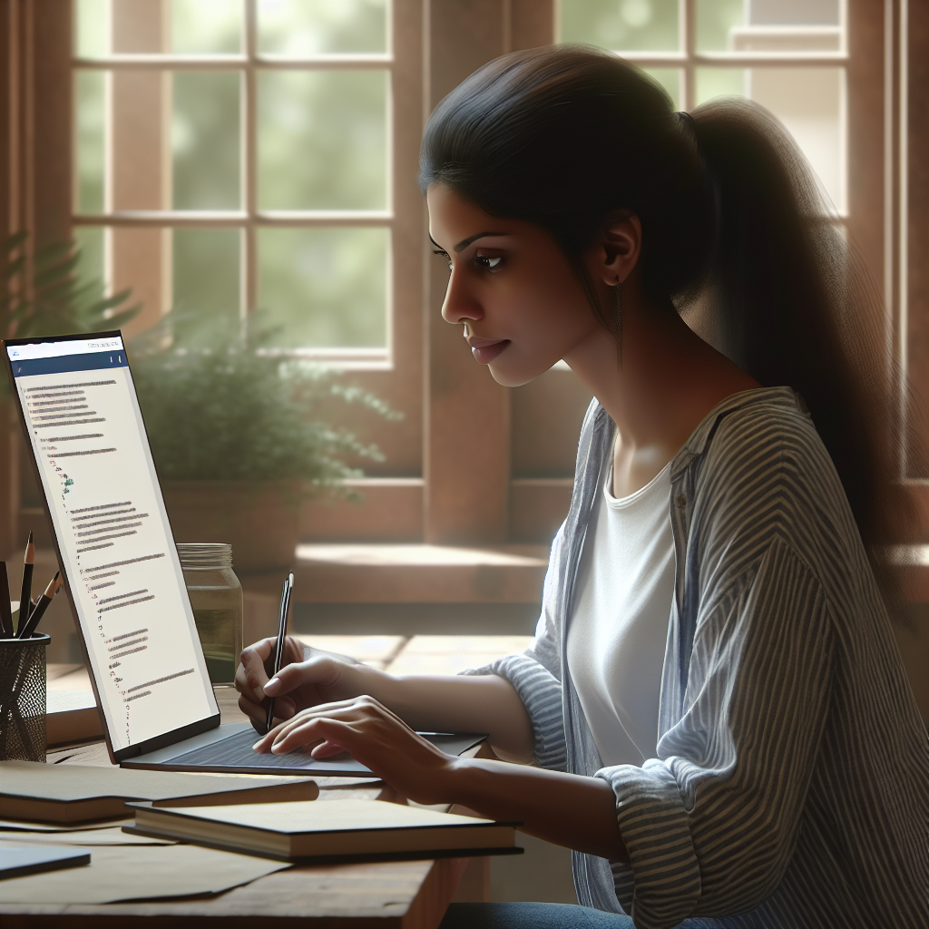 Un développeur travaillant sur la mise à jour d'un site web