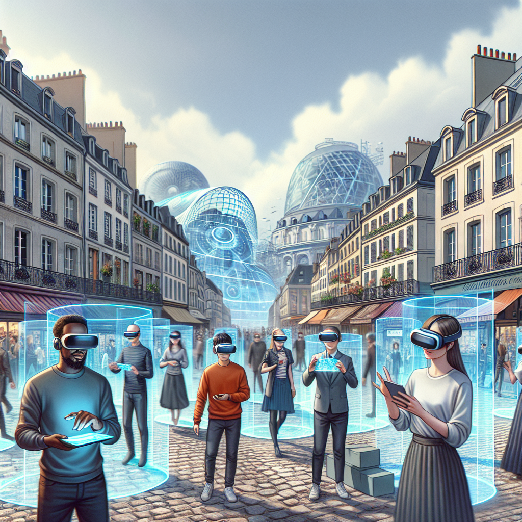 Une illustration de la croissance du marché de la réalité augmentée en 2025.