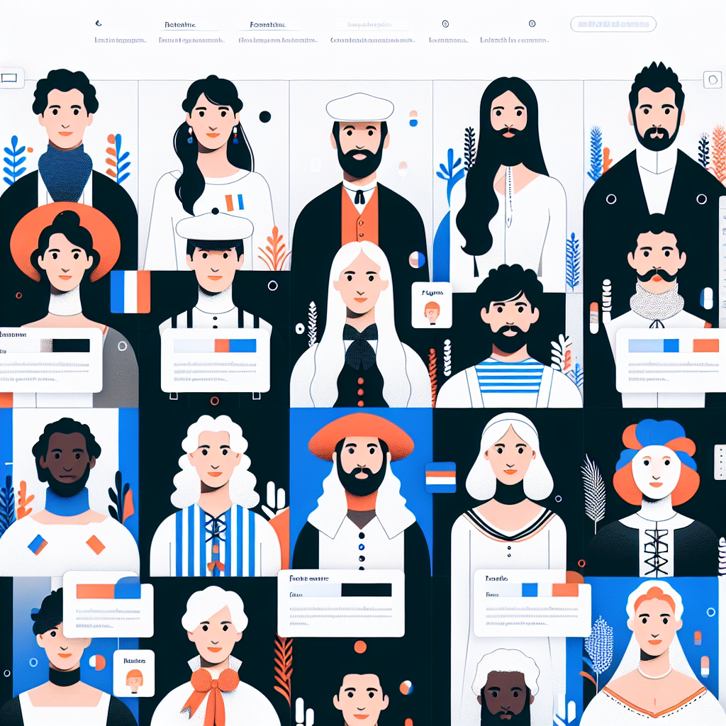 Page web minimaliste avec un fond blanc et des éléments artistiques subtils