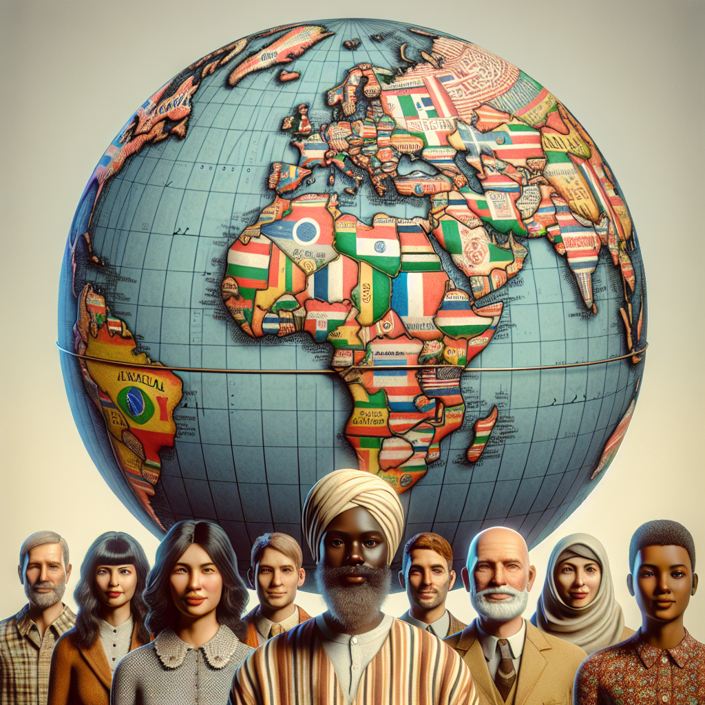 Un globe terrestre symbolisant la diversité linguistique.