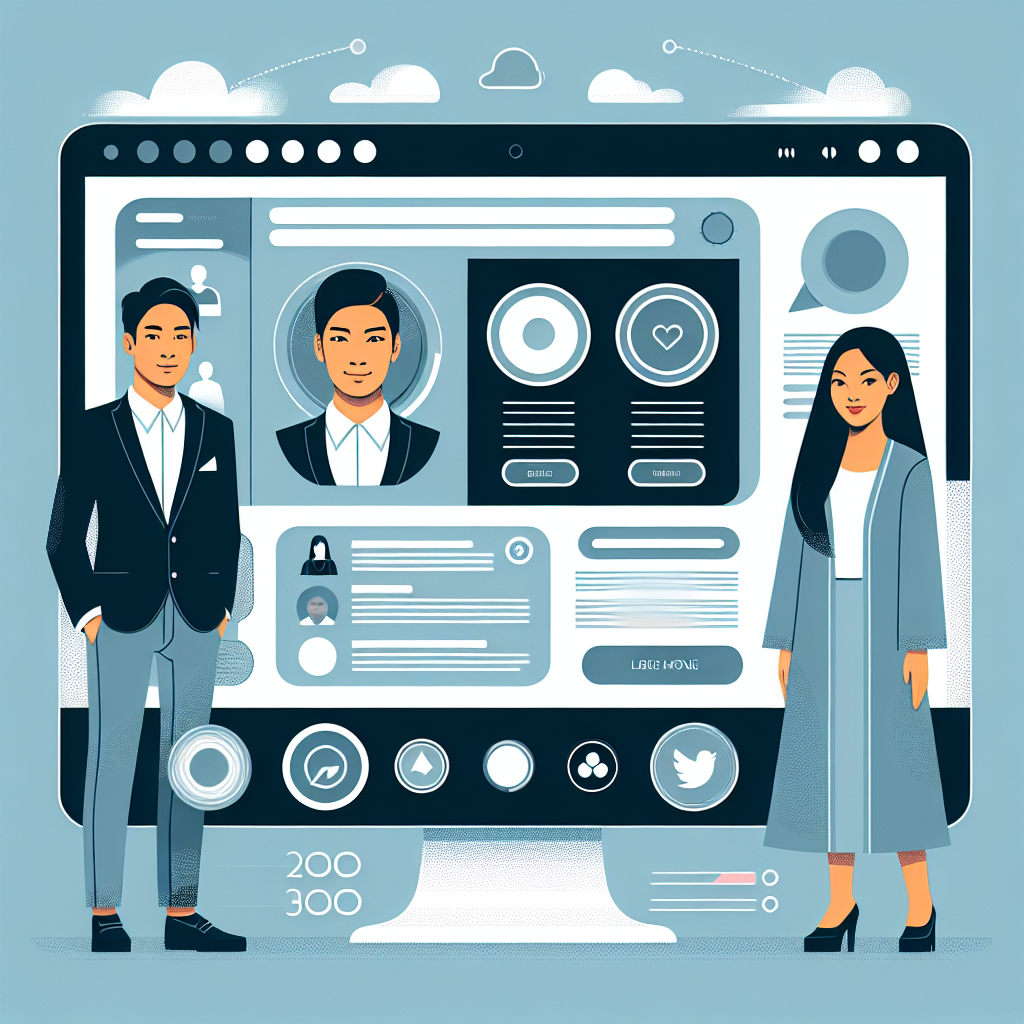 Une interface utilisateur simple et intuitive sur un écran d'ordinateur.