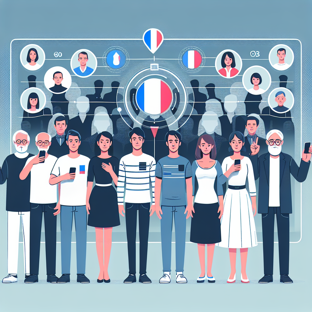 Illustration d'une interface utilisateur avec des éléments interactifs en réalité augmentée.