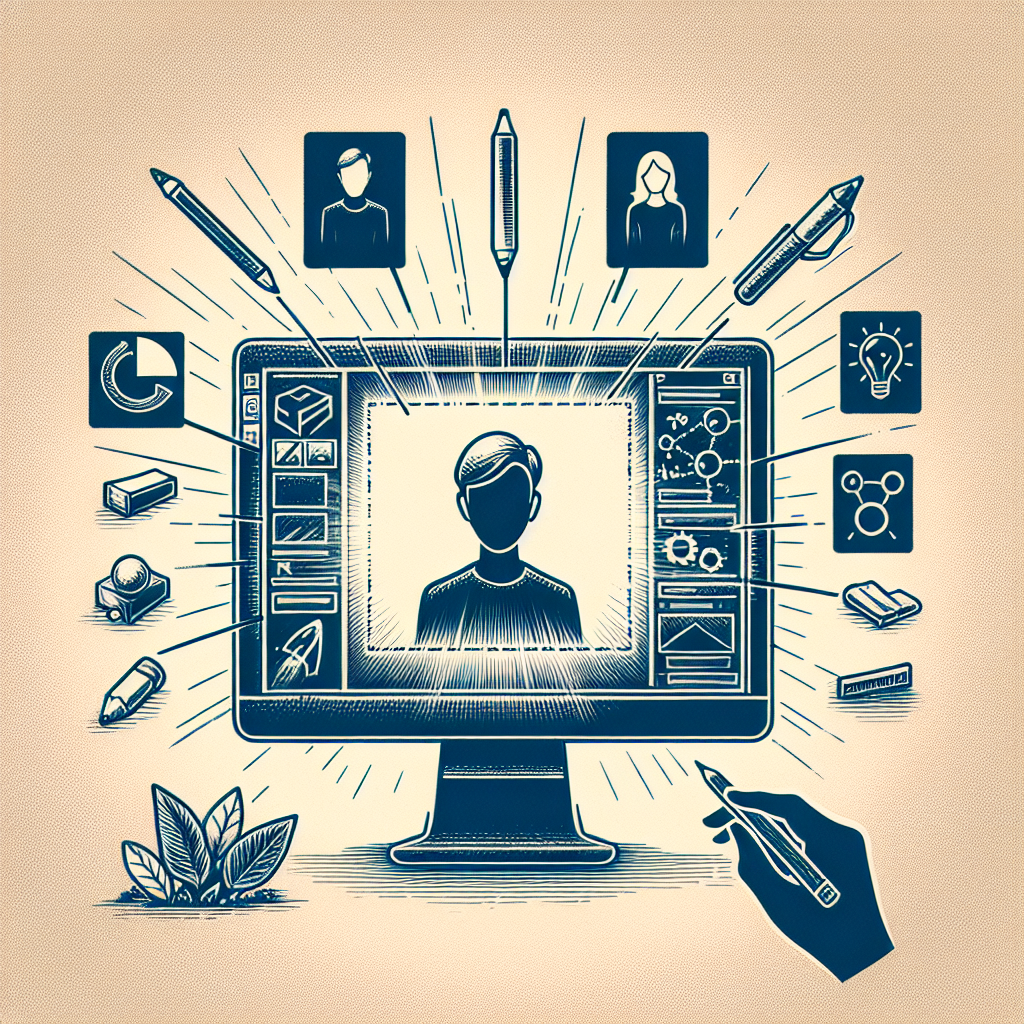 Un écran d'ordinateur affichant une interface utilisateur intuitive