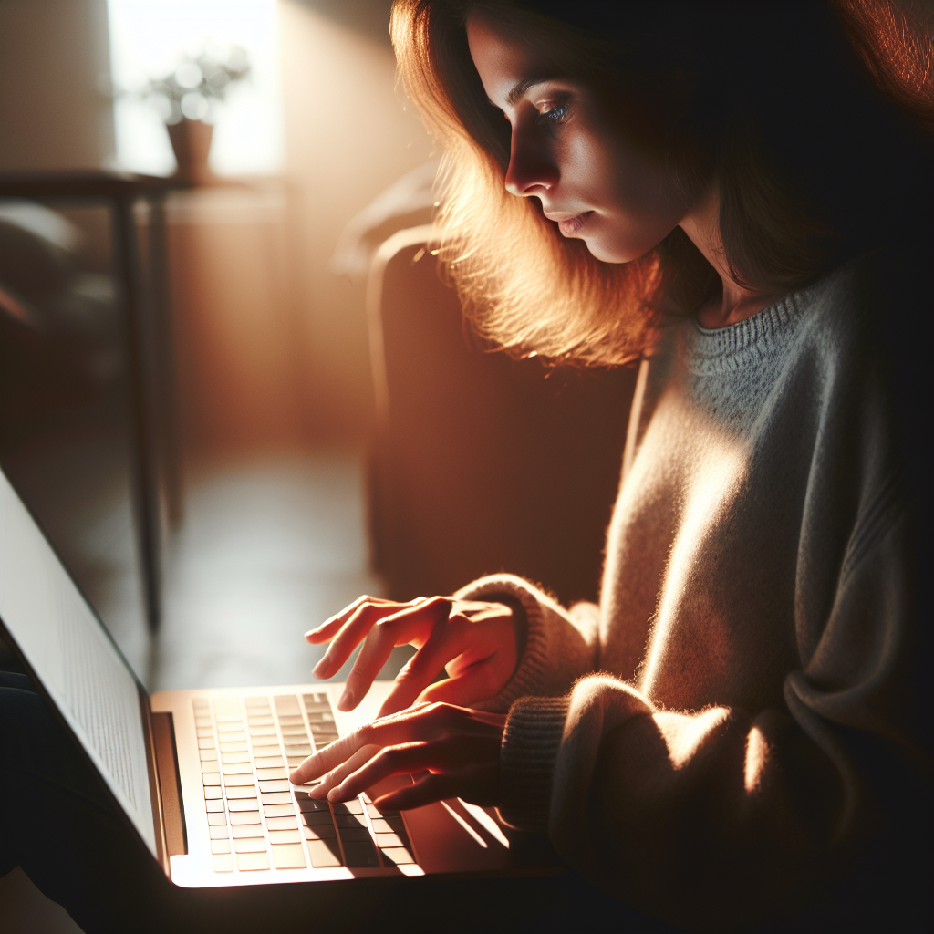 Un utilisateur sur un ordinateur portable effectuant une réservation en ligne.