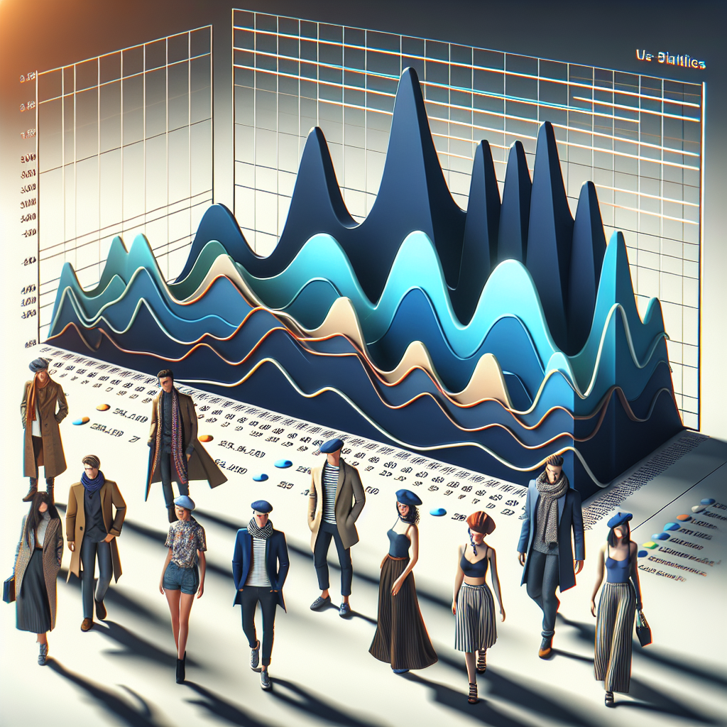 Graphique de statistiques de site web.