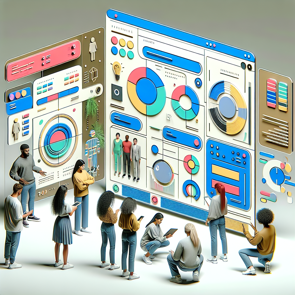 Image d'une interface utilisateur moderne et intuitive