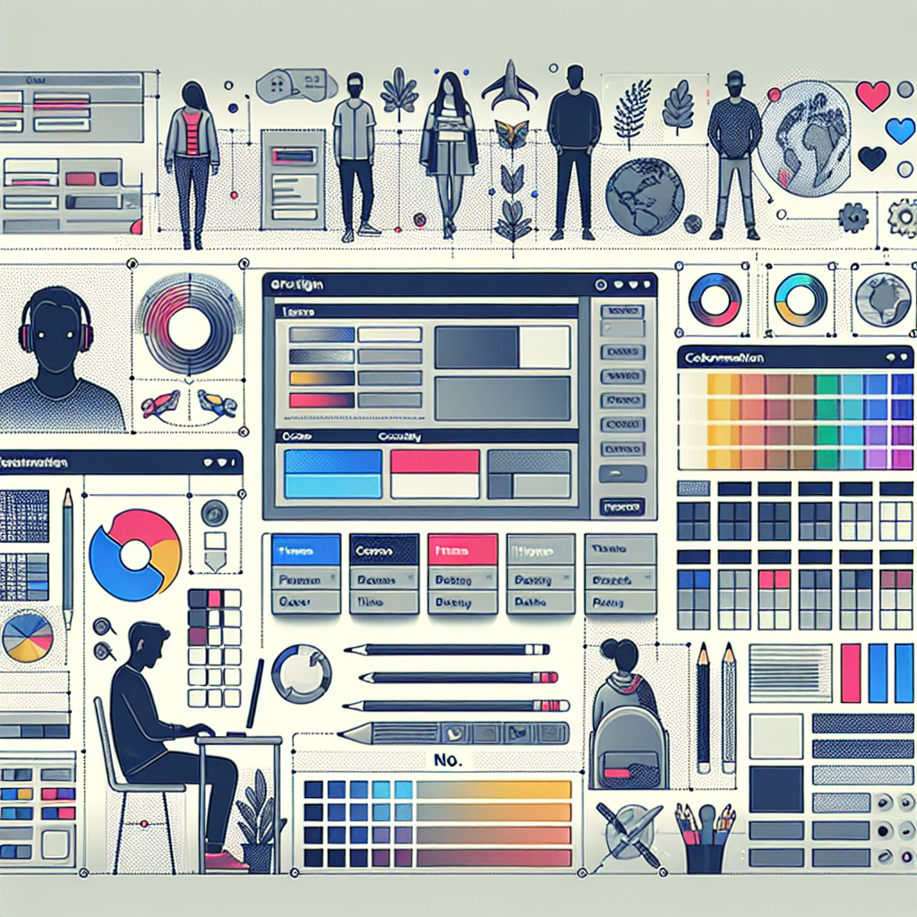 Interface utilisateur de SiteW montrant des options de personnalisation.