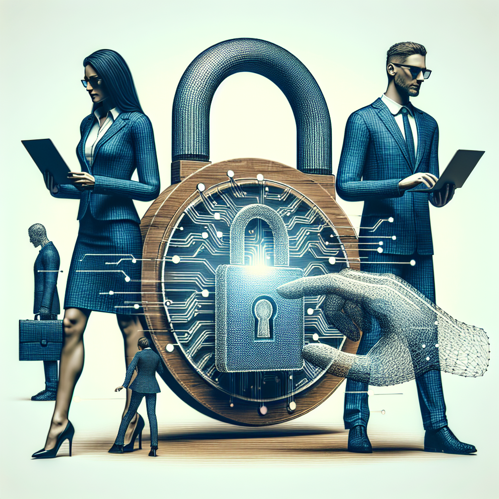 Un cadenas numérique symbolisant la sécurité en ligne.