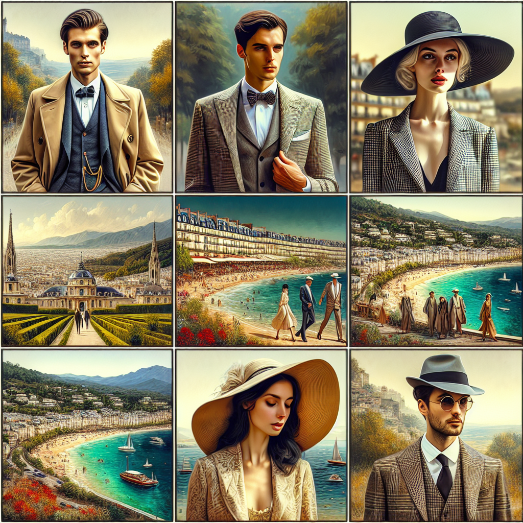 Un collage d'images et de vidéos artistiques.