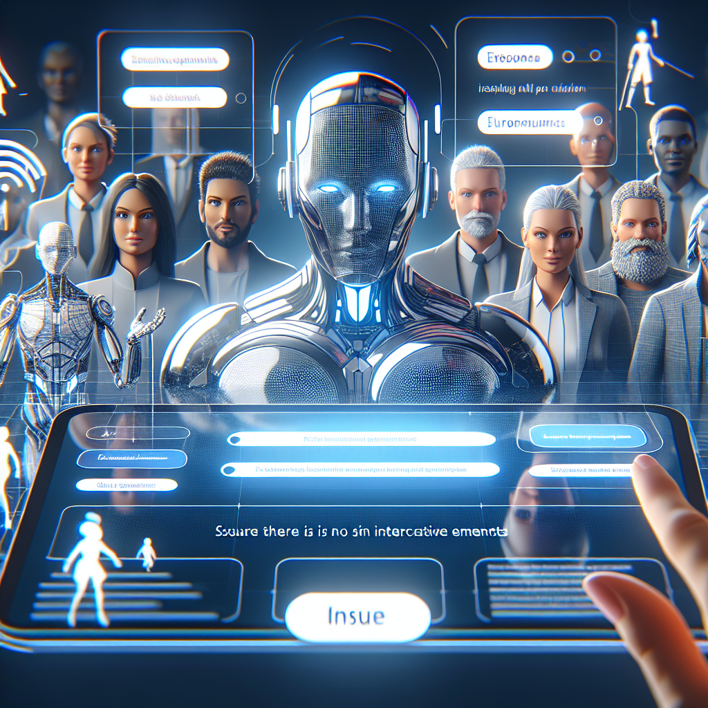 Un design web futuriste avec des éléments interactifs.