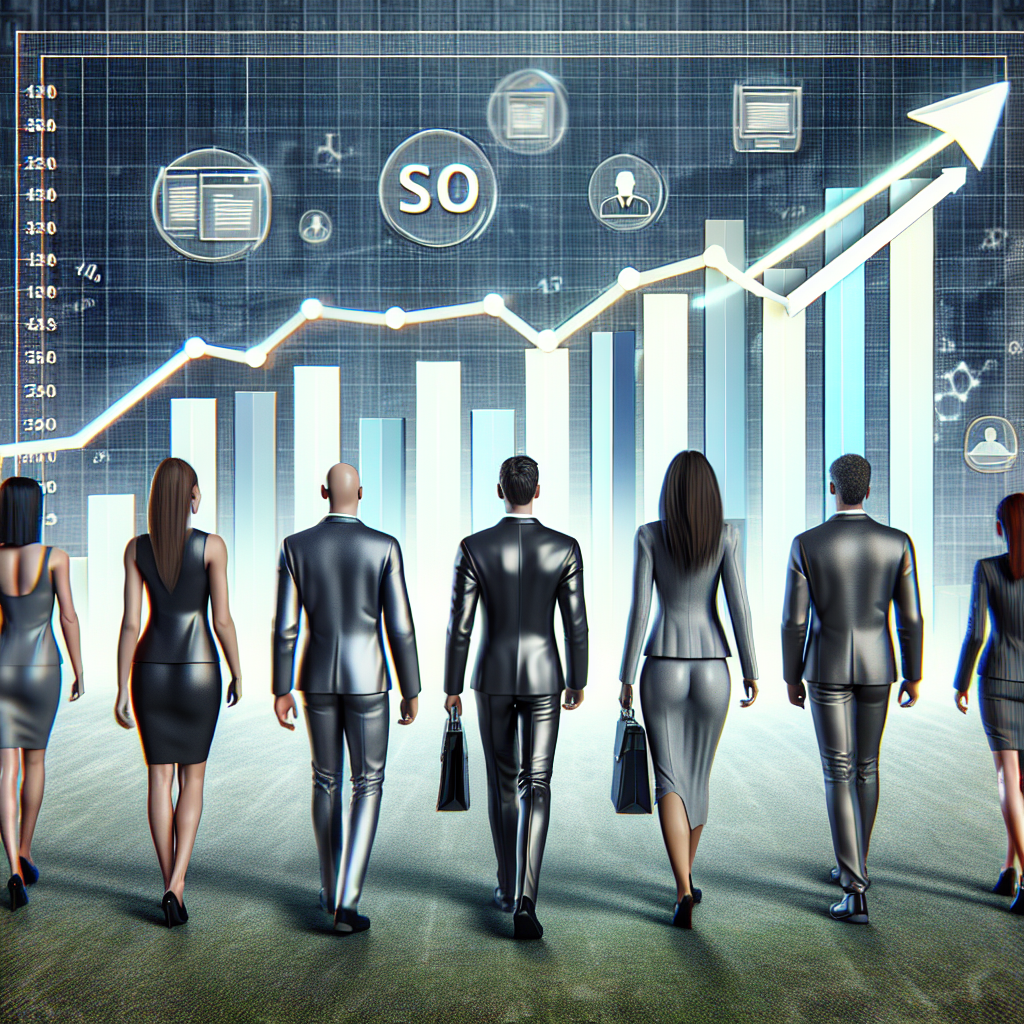 Graphiques de données SEO montrant l'amélioration du classement d'un site.