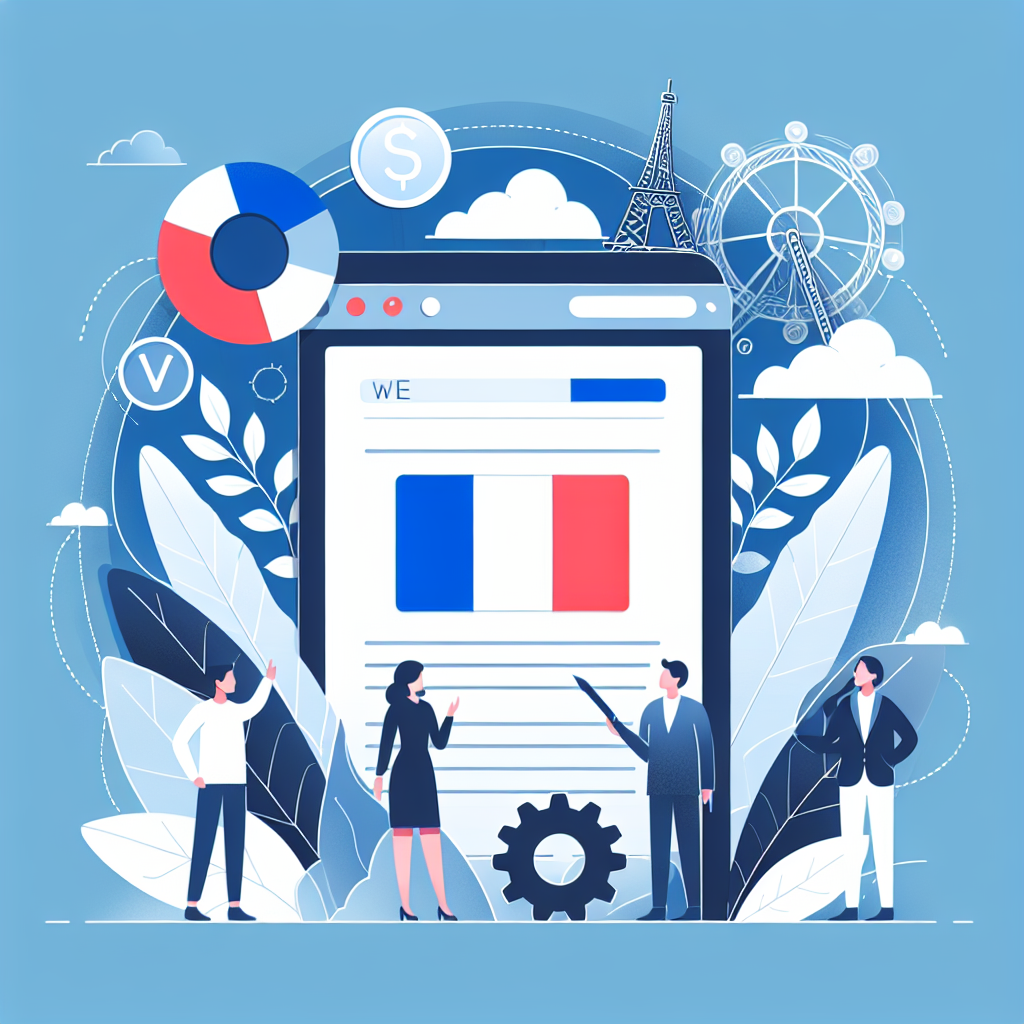 Illustration d'une page de service bien structurée.