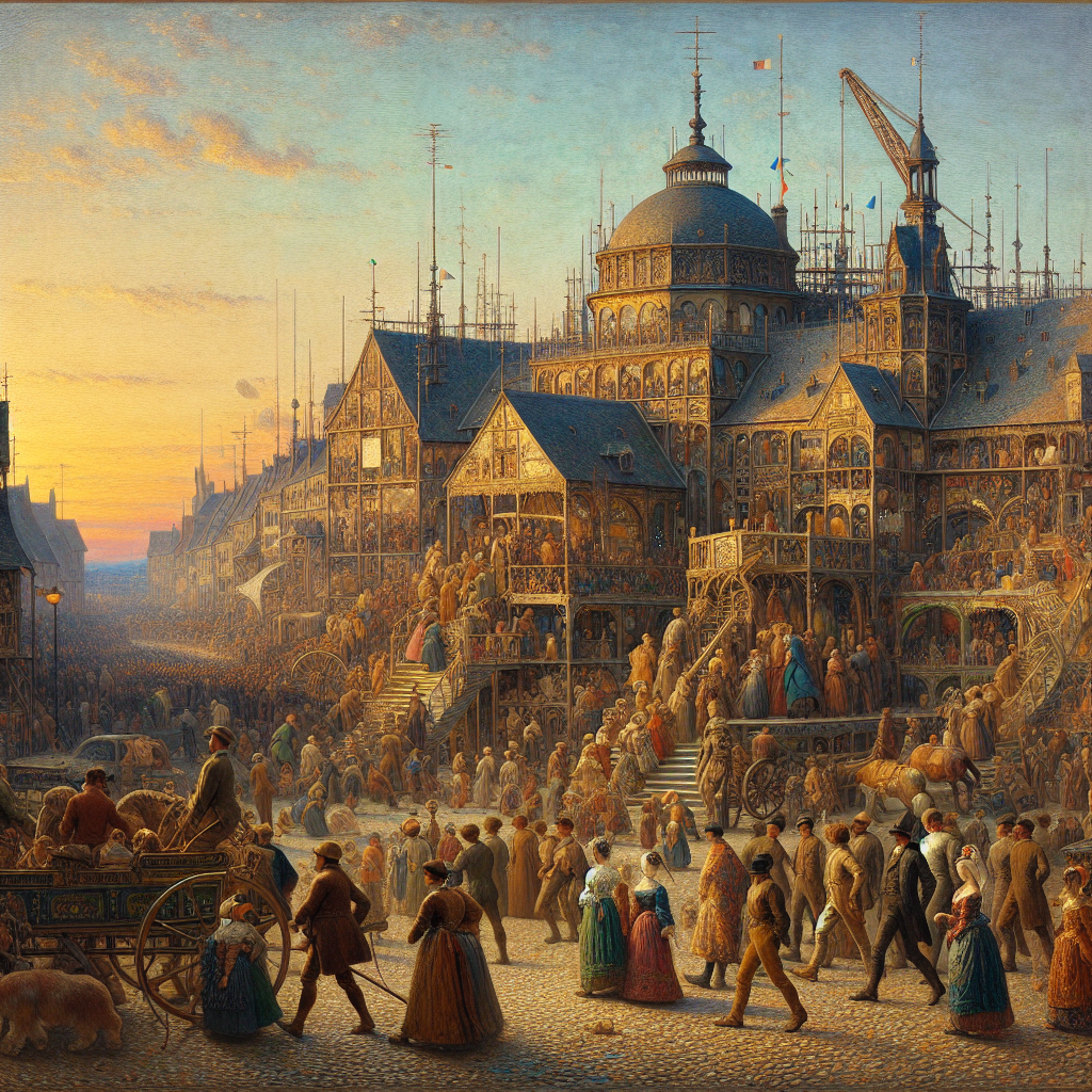 Un schéma de la structure d'un site web avec différentes sections et pages.