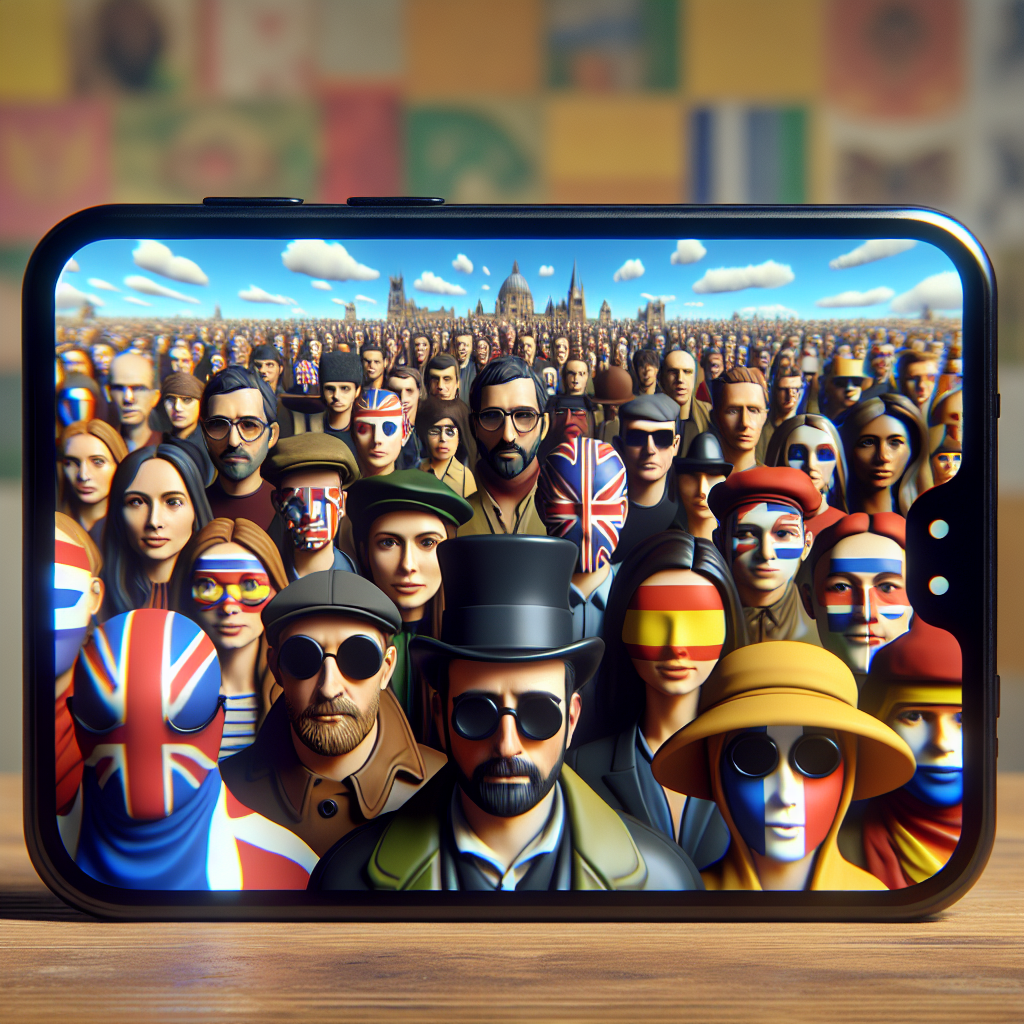 Une image captivante de réalité augmentée.