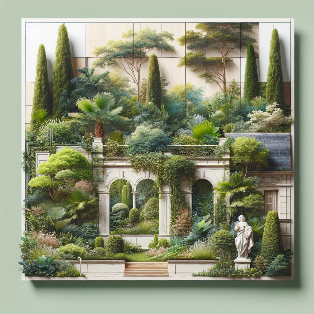 Un design de site web épuré avec des éléments naturels.