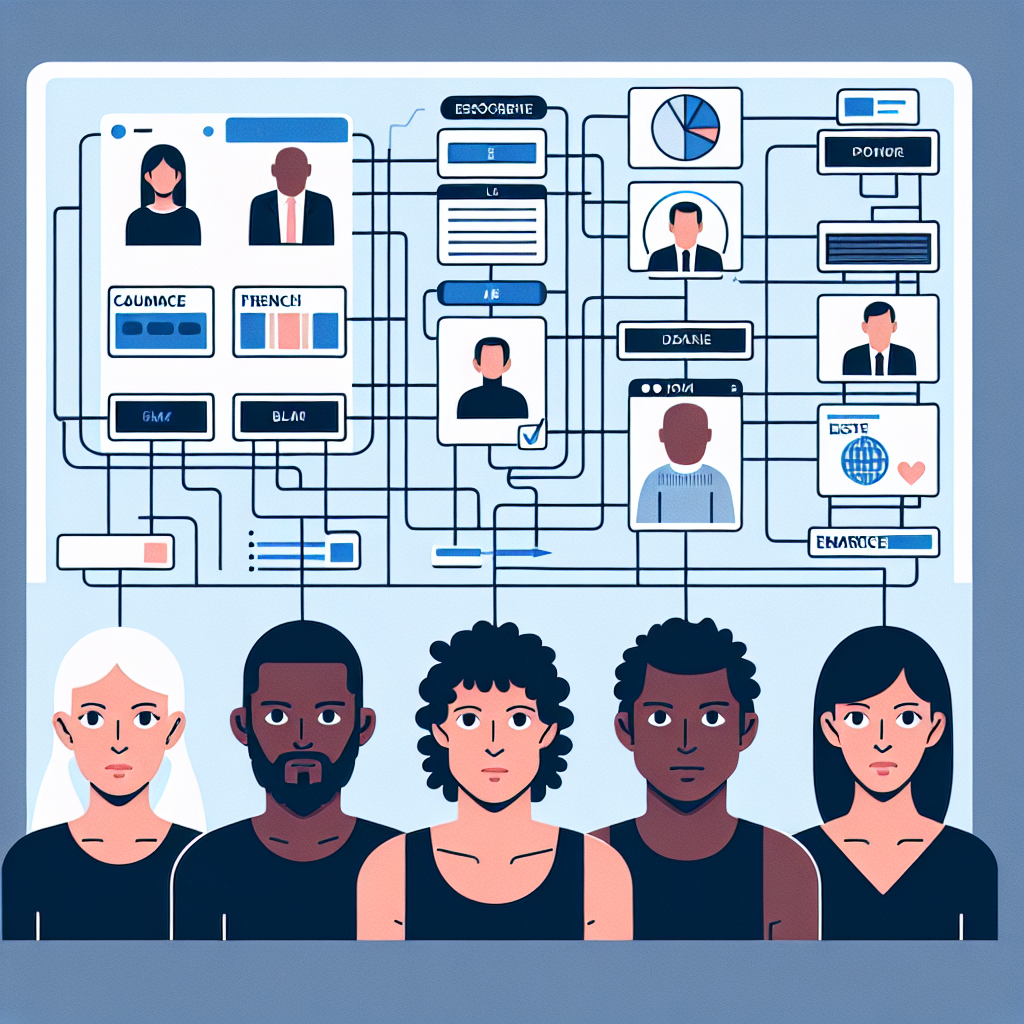 Un schéma illustrant la structure d'un site web.