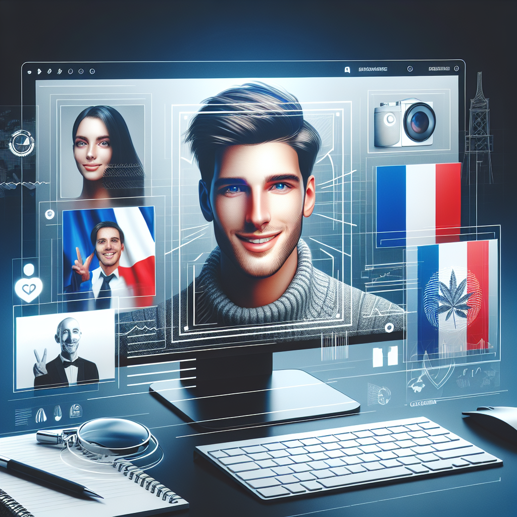 Exemple de design web moderne et attrayant.