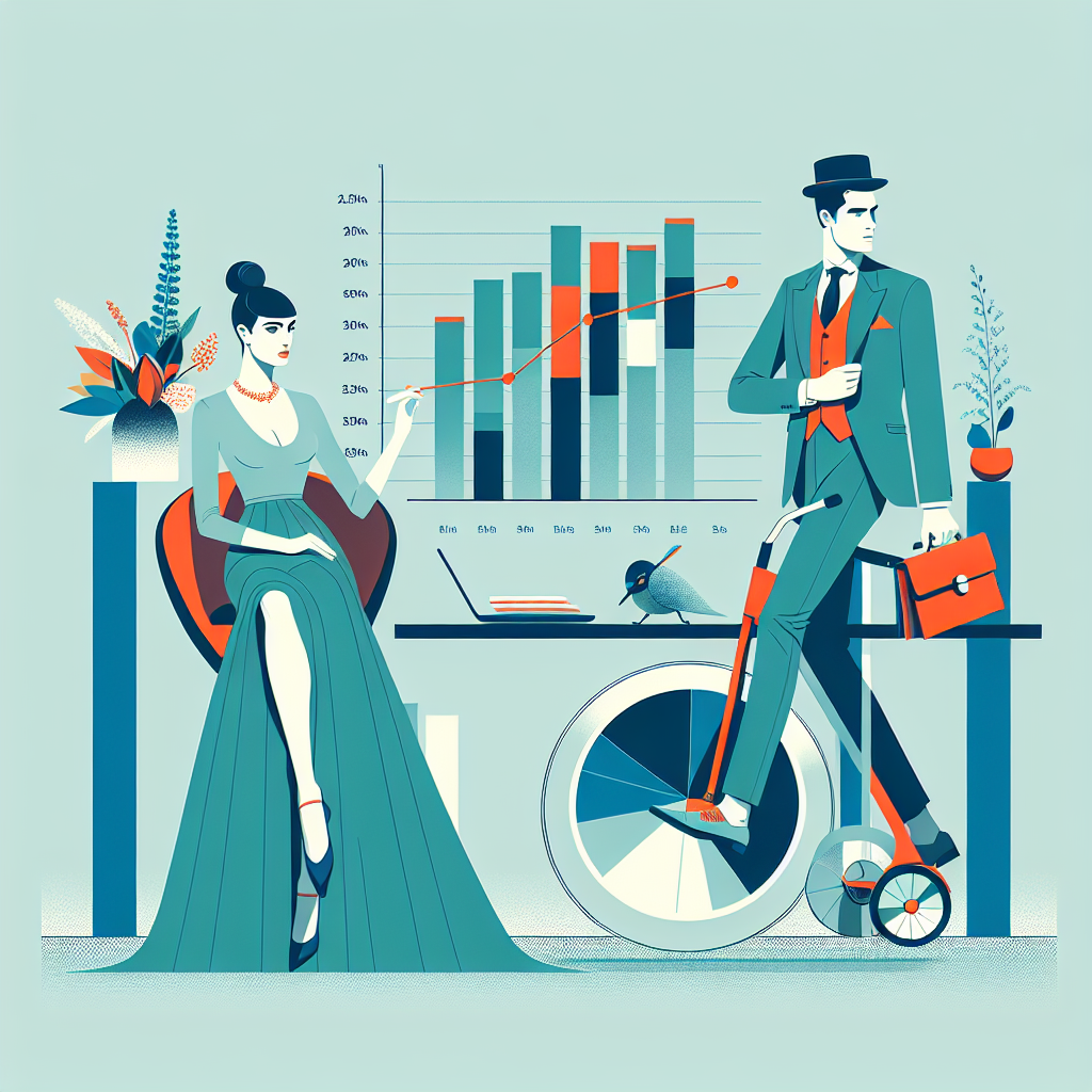 Graphique illustrant des données de marché sur la mobilité durable.