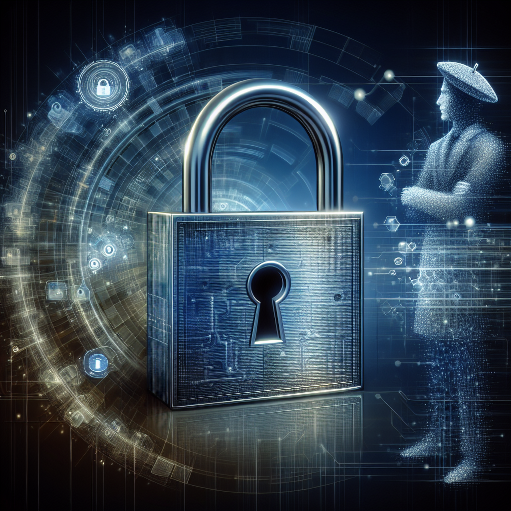 Un cadenas symbolisant la sécurité des données.