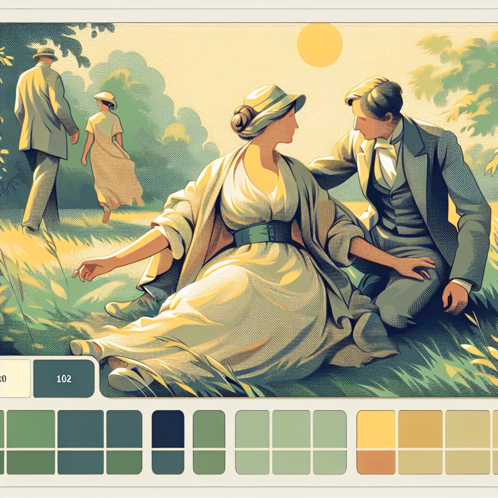 Un design web minimaliste avec des couleurs vertes et naturelles.