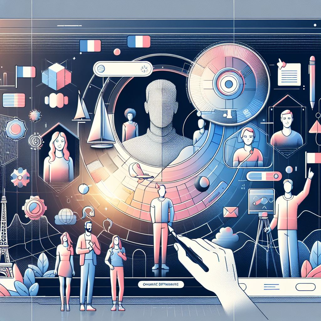 Un design web moderne et futuriste avec des éléments interactifs.