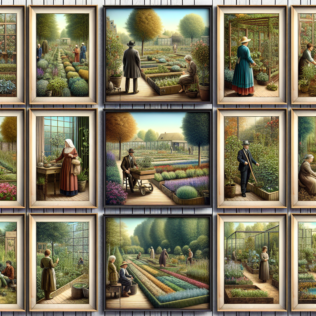 Une galerie d'images de jardins écologiques.