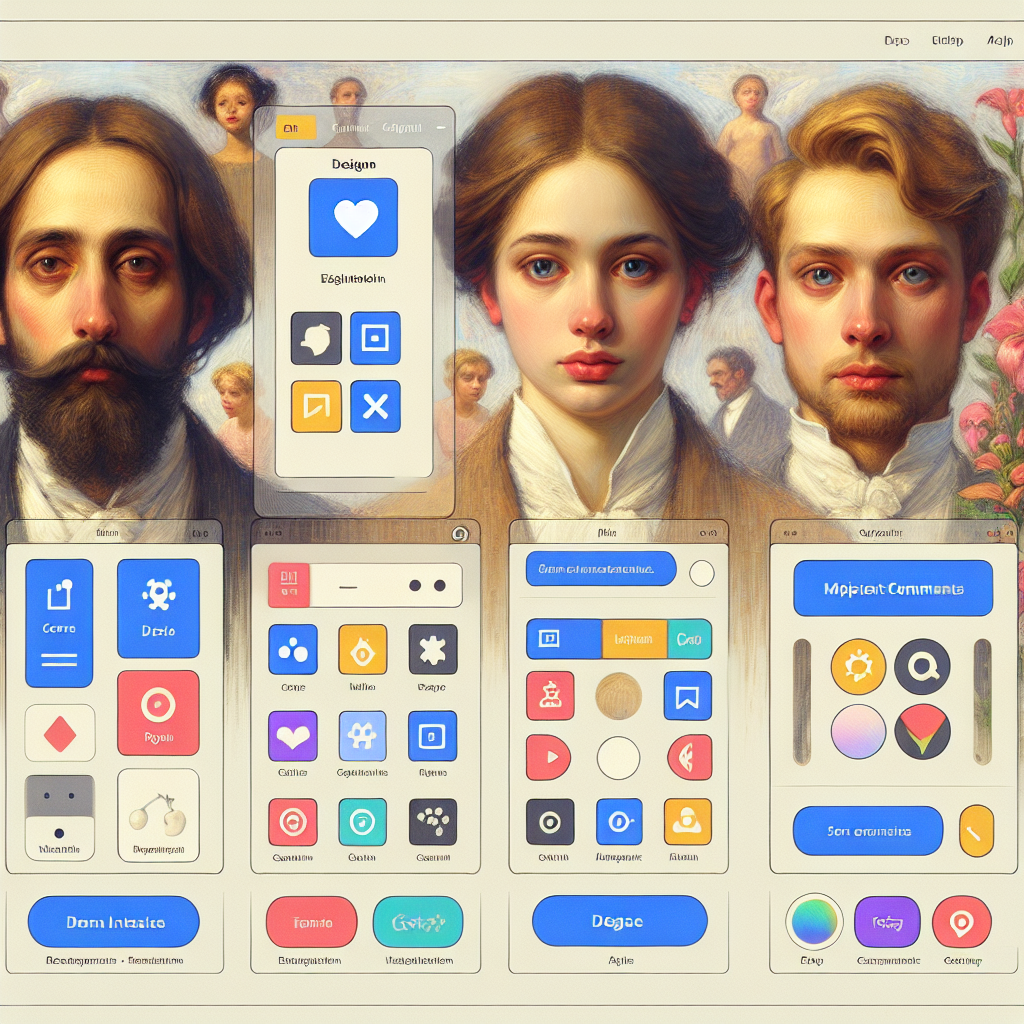 Interface utilisateur d'une plateforme no-code.