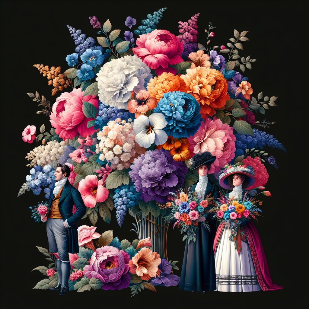 Un design floral coloré et attrayant.