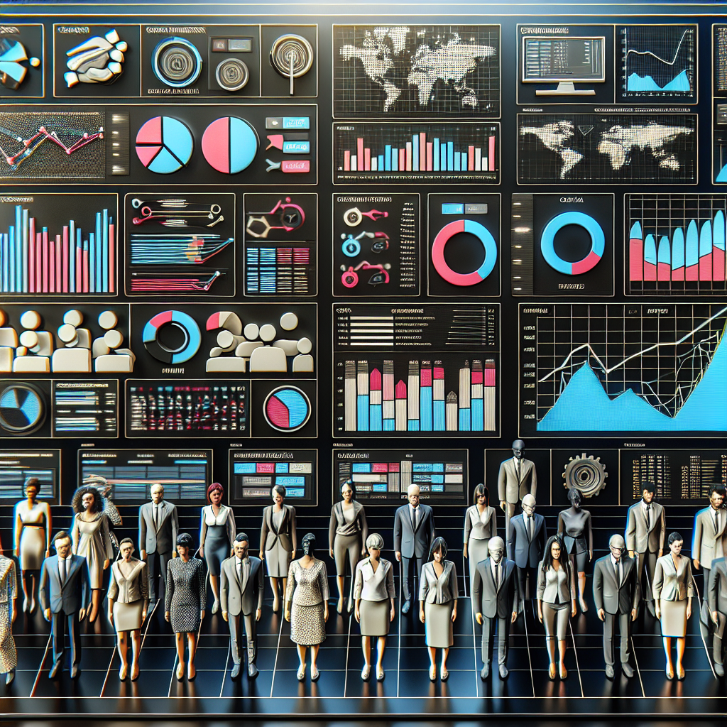 Un tableau de bord d'outils SEO affichant des graphiques et des statistiques.