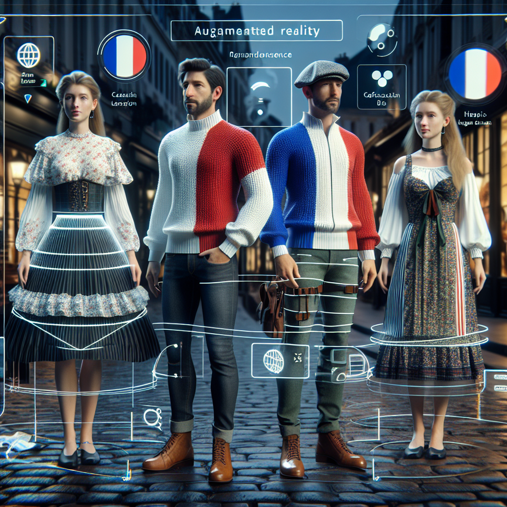 Une interface utilisateur montrant des éléments de réalité augmentée en action.