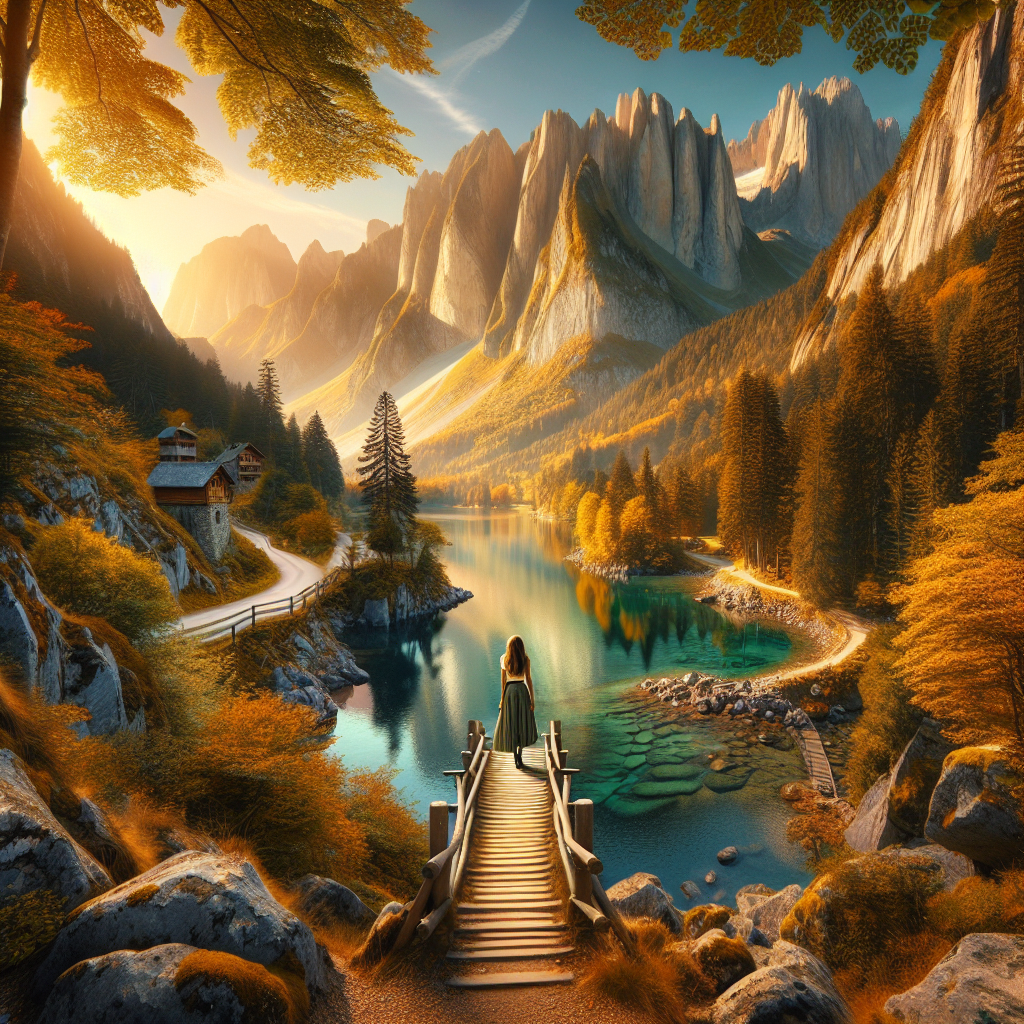 Un paysage naturel époustouflant illustrant le tourisme écoresponsable.
